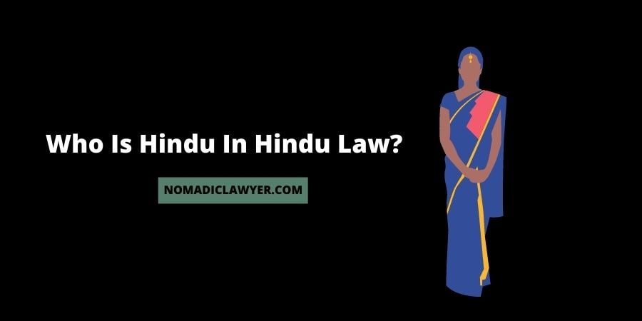 Who Is Hindu In Hindu Law