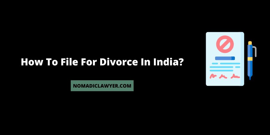 How to file for divorce in India